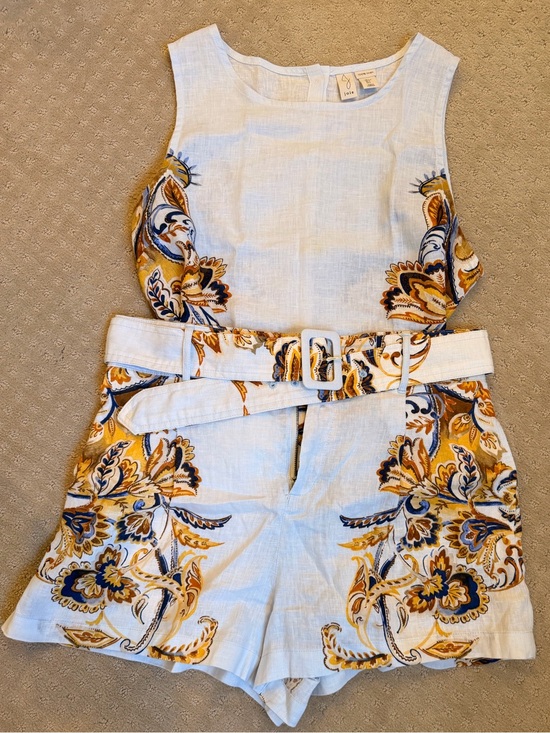 Joie Pants - Joie 100% Linen 2PC Top and Shorts Set